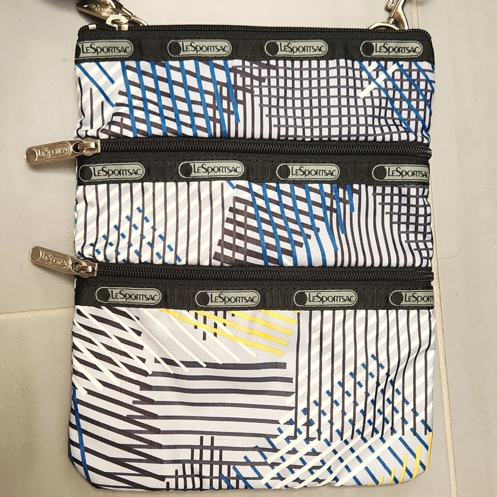 LeSportsac 3-Zip Crossbody